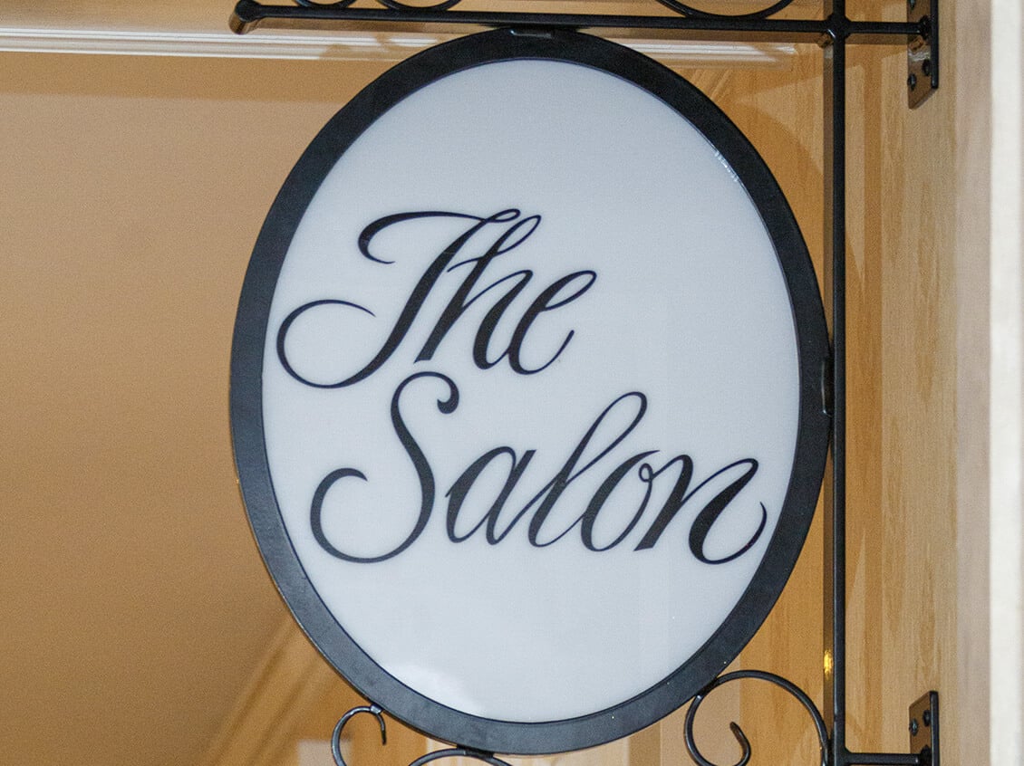 Salon Vivace Sign