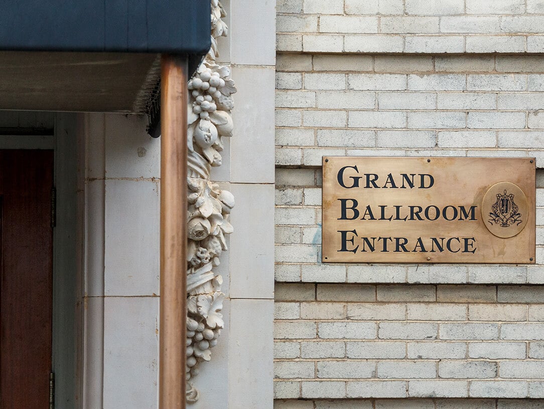 Grand Ballroom Sign