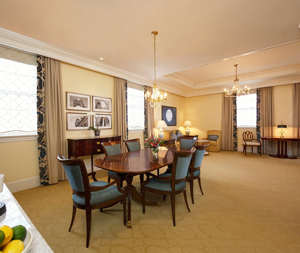 Ginter Suite Dining Room
